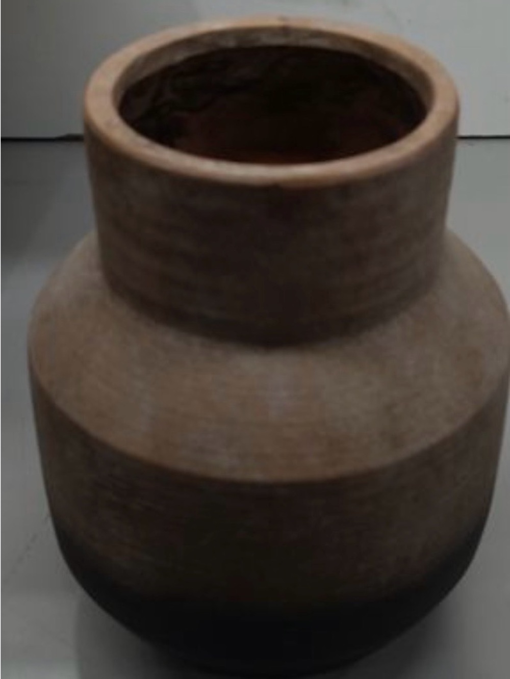Rustic Ceramic Flower Vase - Picture 2 of 2